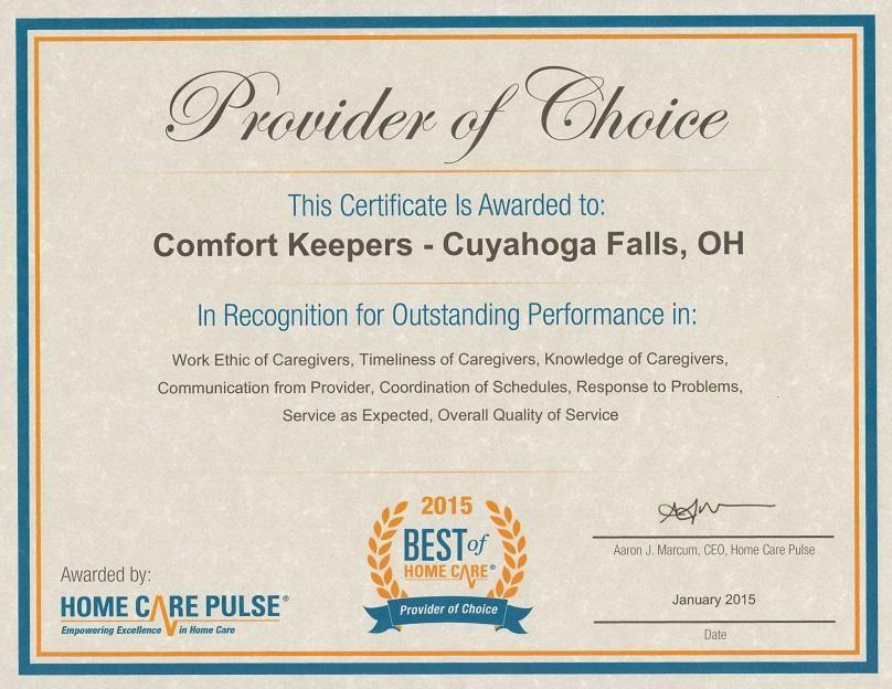 Comfort Keepers In Home CareMedina, OH